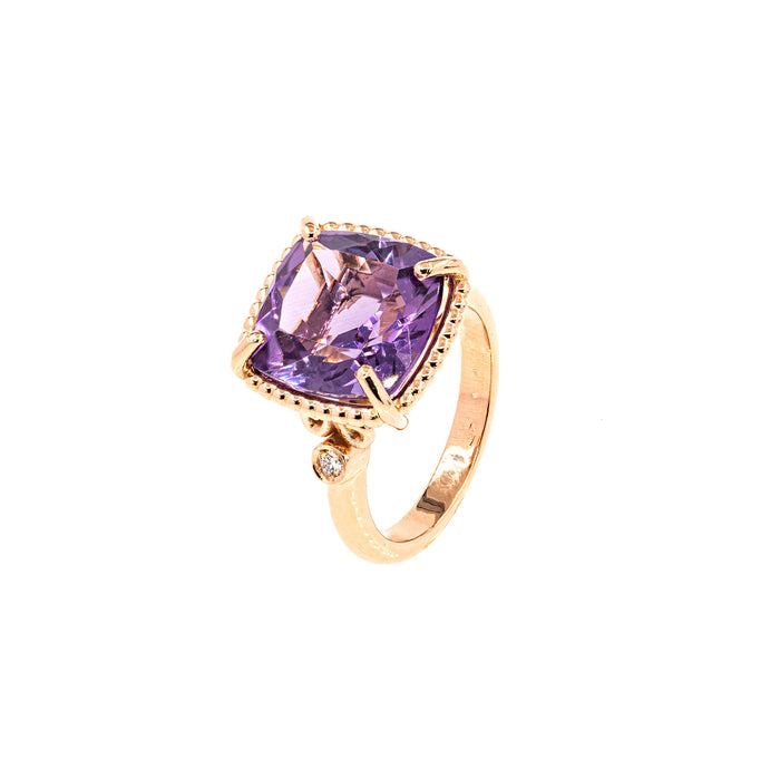 Diana 401 amethyst ring