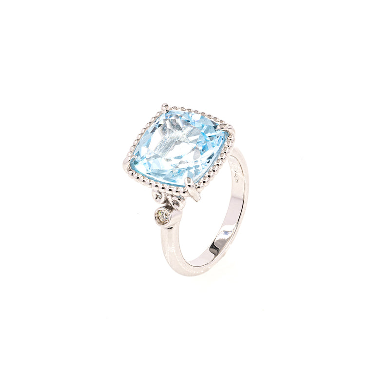 Diana ring 401 blue topaz