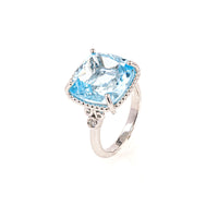 Diana ring 401 blue topaz