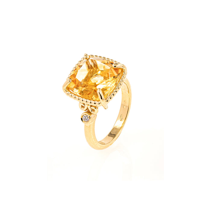 Diana 401 citrine ring