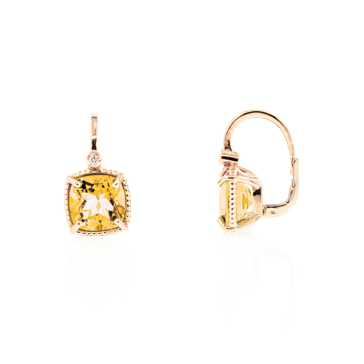 Diana 401 citrine earrings