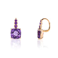 Diana 402 amethyst earrings