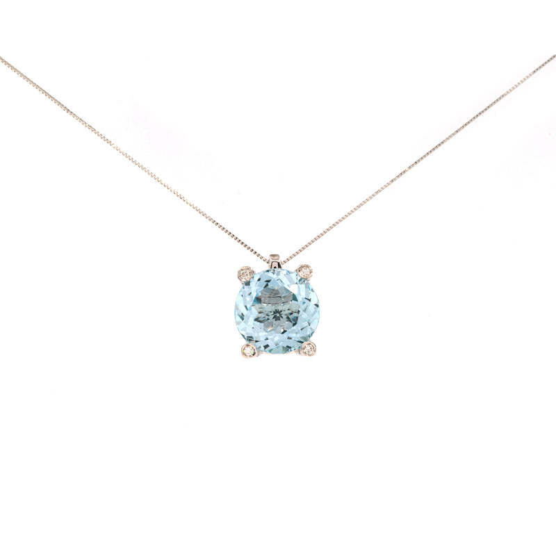 Diana necklace 403 blue topaz