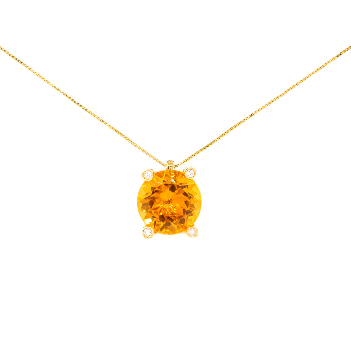 Diana 403 citrine necklace