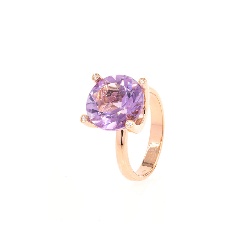 Diana 404 amethyst ring