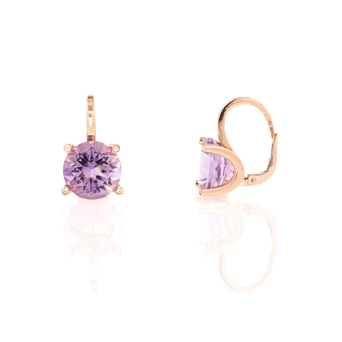 Diana 404 amethyst earrings